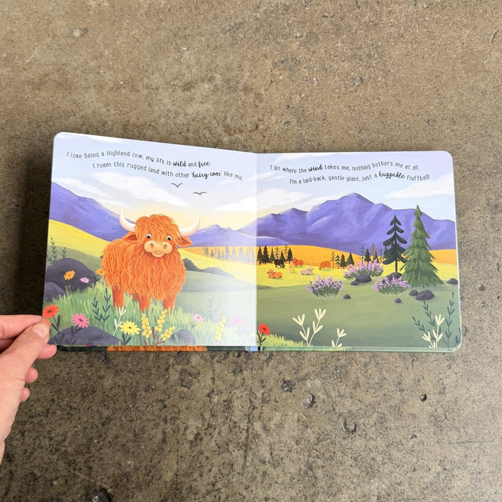 Story Time - Padded Board Book - I Love Being a Highland Cow-Childrens Books-Book