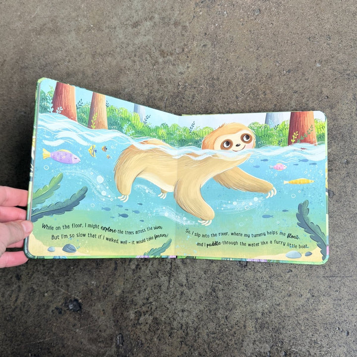 Story Time - Padded Board Book - I Love Being a Sloth-Childrens Books-Book