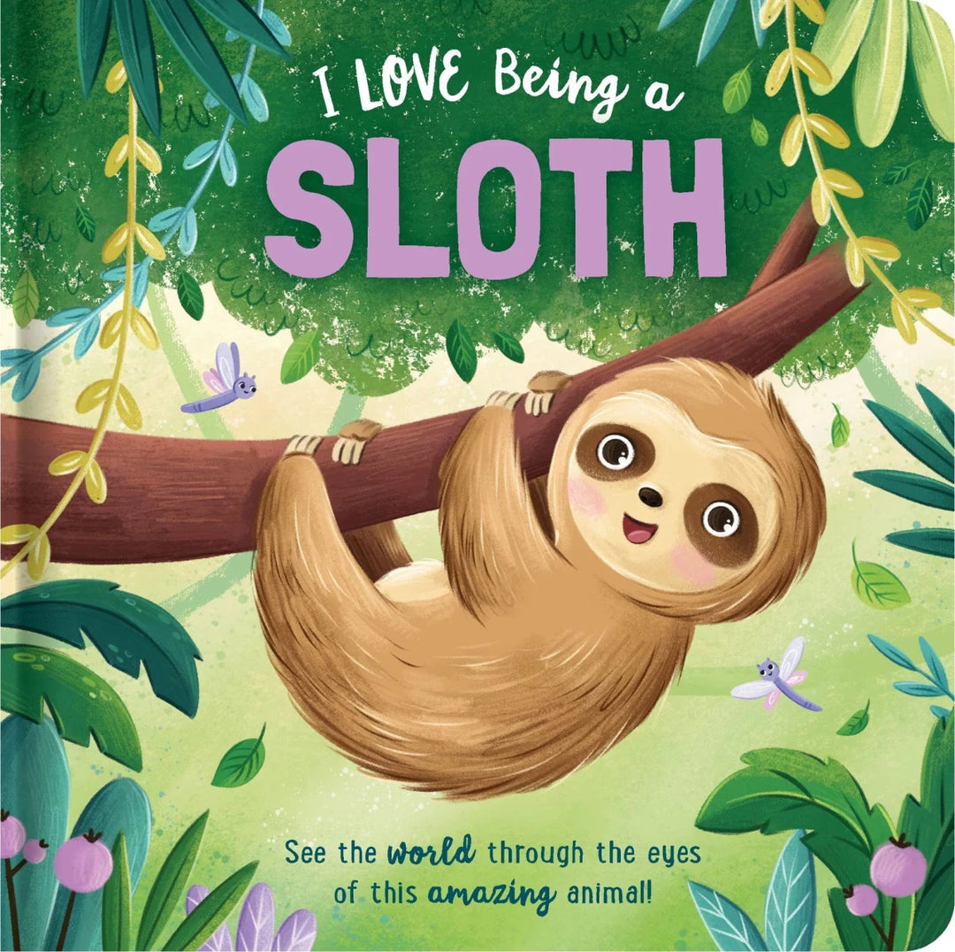 Story Time - Padded Board Book - I Love Being a Sloth-Childrens Books-Book