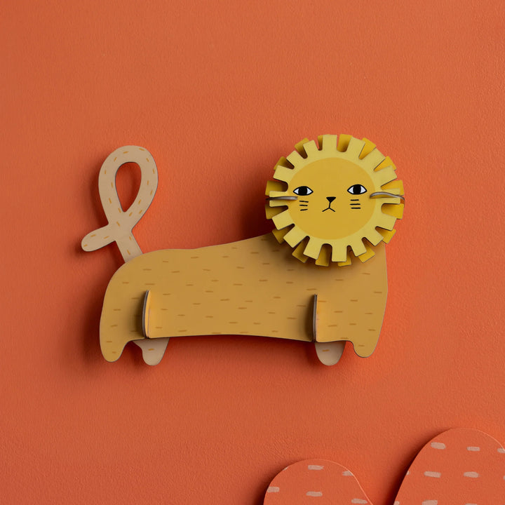 Studio Roof Wall Art: Richie Lion by Donna Wilson