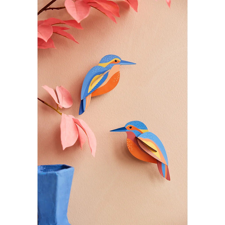 Studio Roof Wall Art: Kingfishers-For the wall-Studio Roof