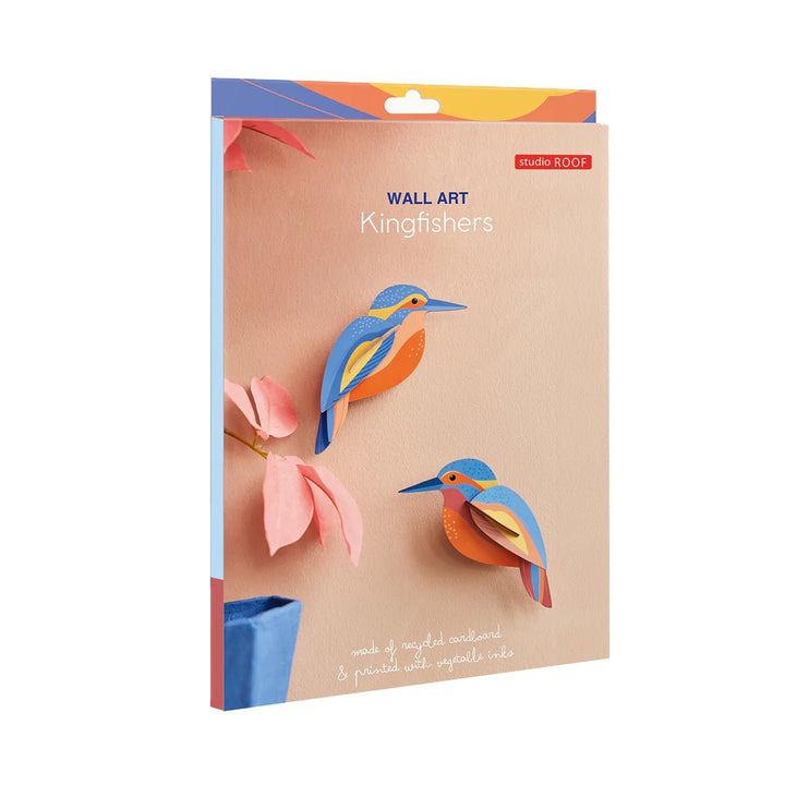 Studio Roof Wall Art: Kingfishers-For the wall-Studio Roof