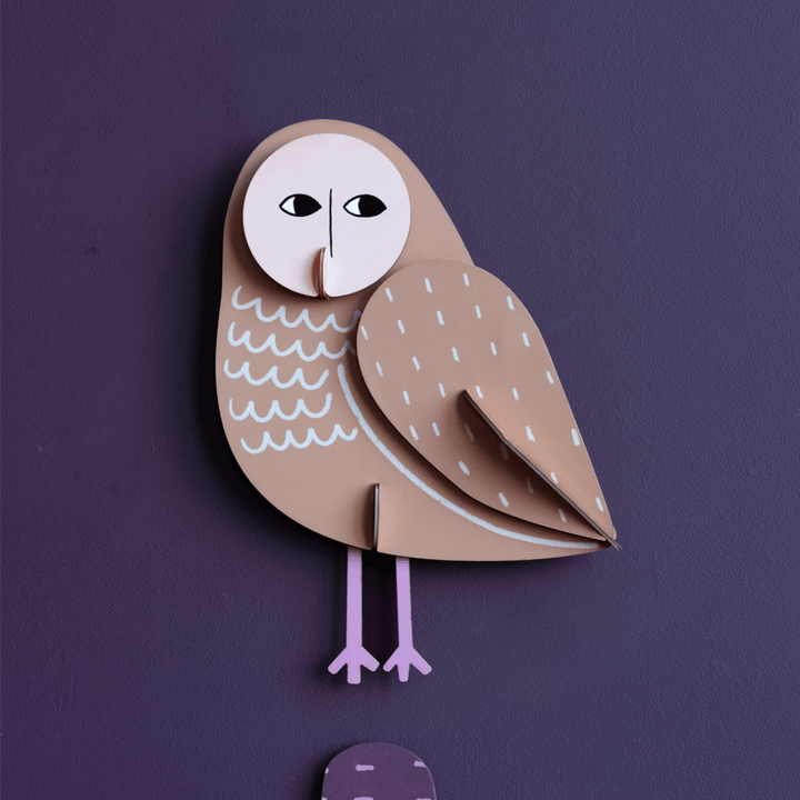 Studio Roof Wall Art: Otto Owl by Donna Wilson-For the wall-Studio Roof