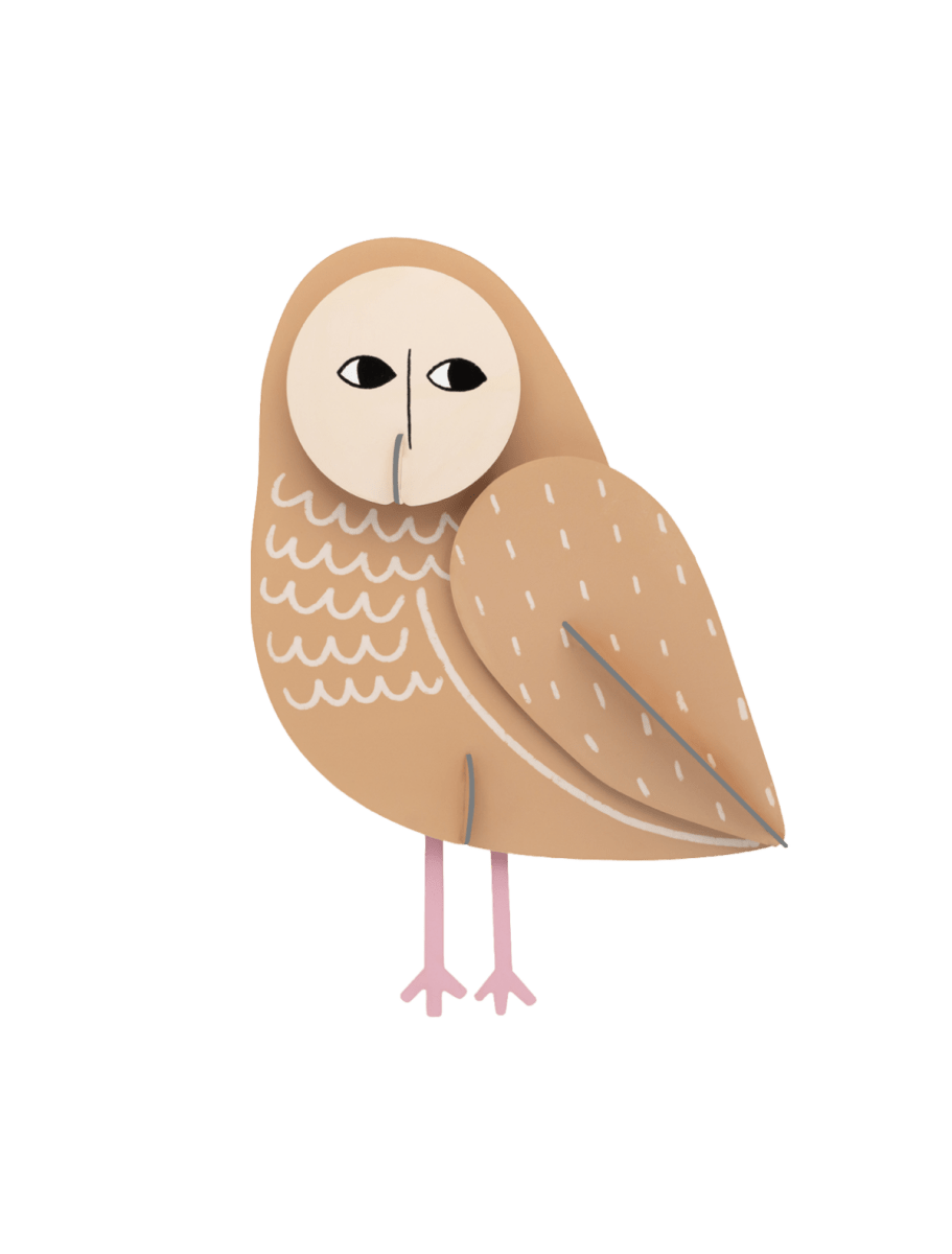 Studio Roof Wall Art: Otto Owl by Donna Wilson-For the wall-Studio Roof
