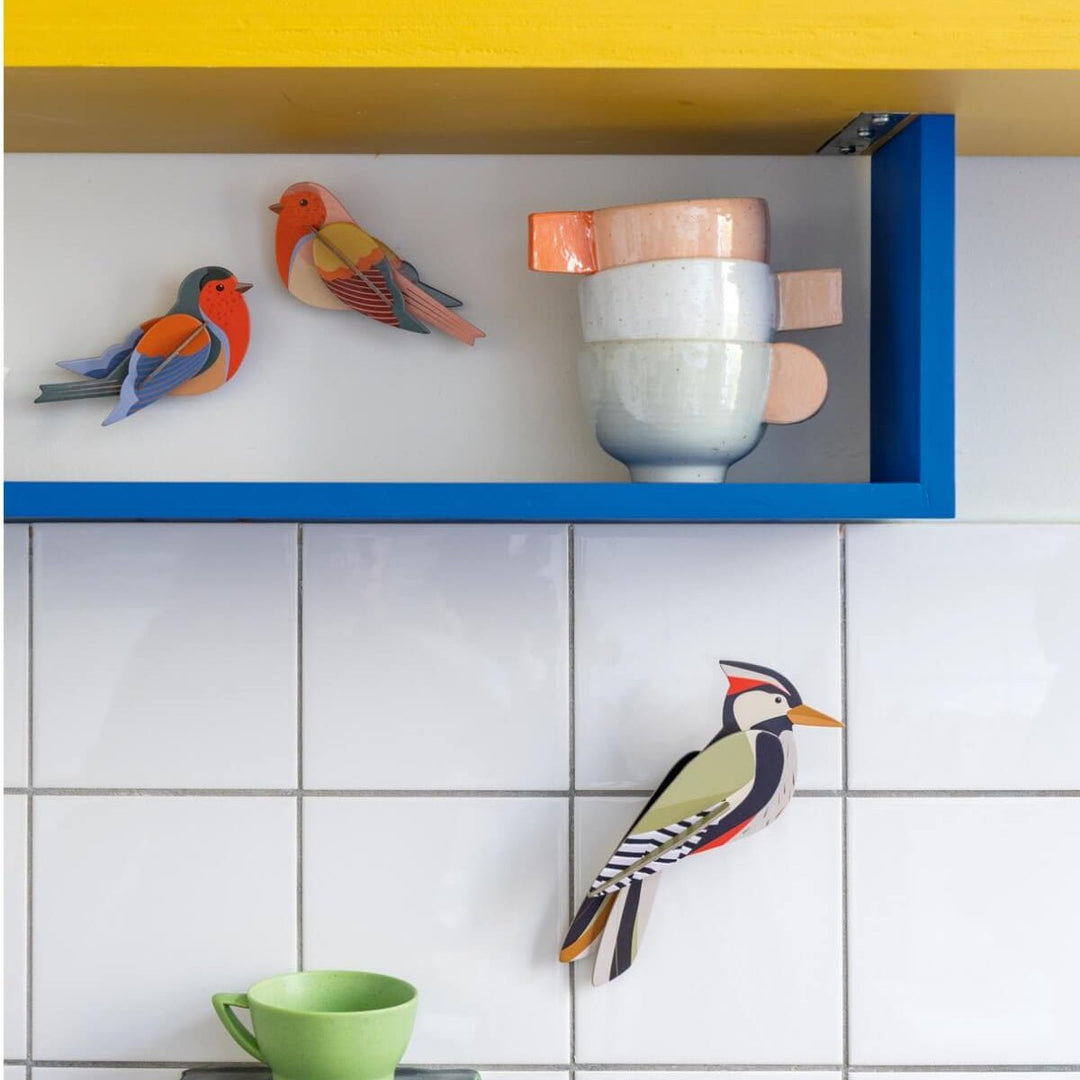 Studio Roof Wall Art: Robins - For the wall