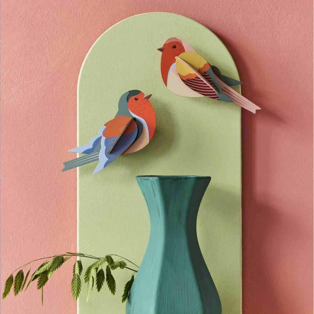 Studio Roof Wall Art: Robins - For the wall