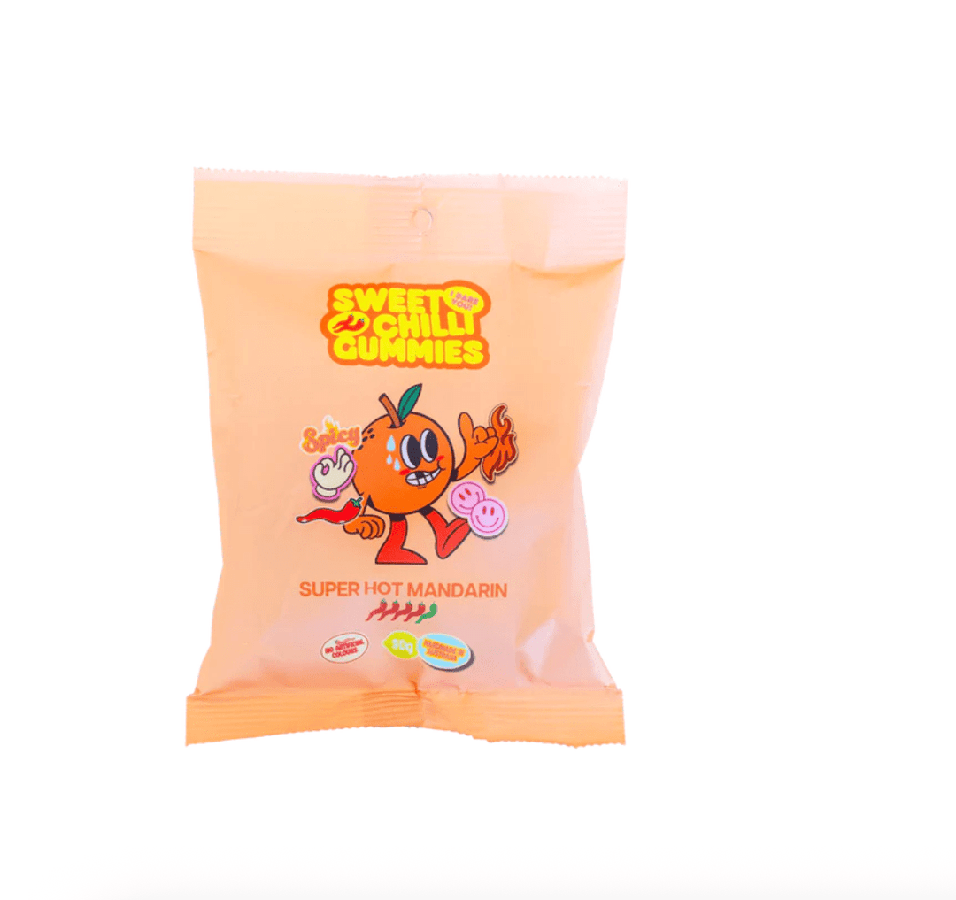 Sweet Chilli Gummies - Super Hot Mandarin - Food and Drink