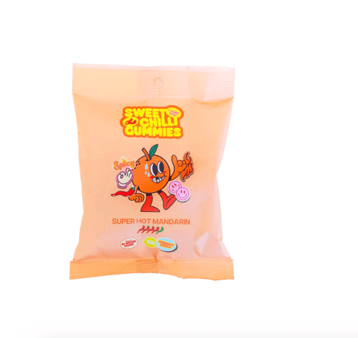 Sweet Chilli Gummies - Super Hot Mandarin - Food and Drink