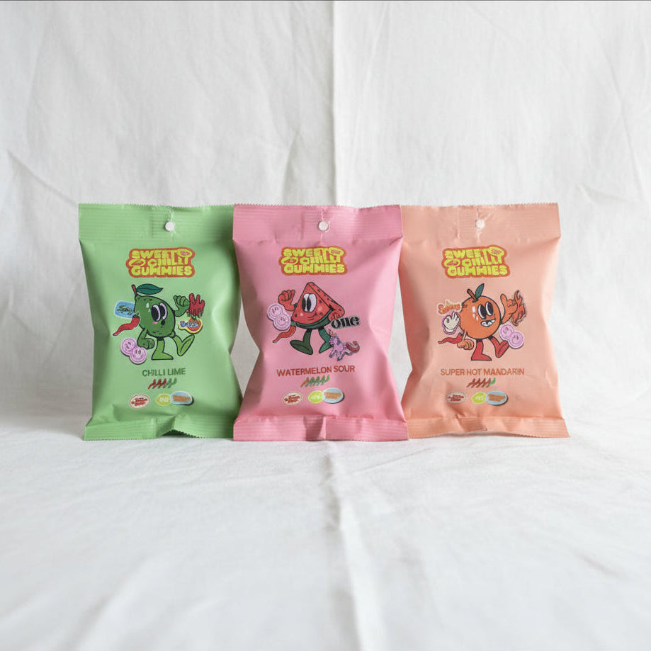 Sweet Chilli Gummies - Triple Bundle - Food and Drink