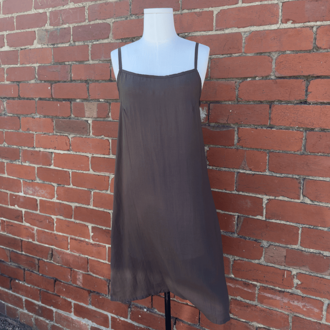 Tencel Nightie in Chocolate-Nightie-Jade and May Sleepwear