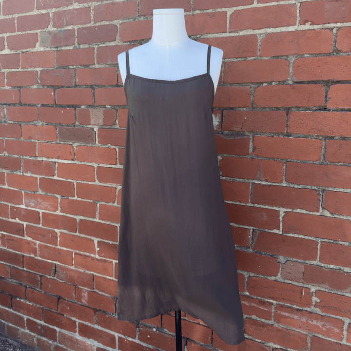 Tencel Nightie in Chocolate-Nightie-Jade and May Sleepwear