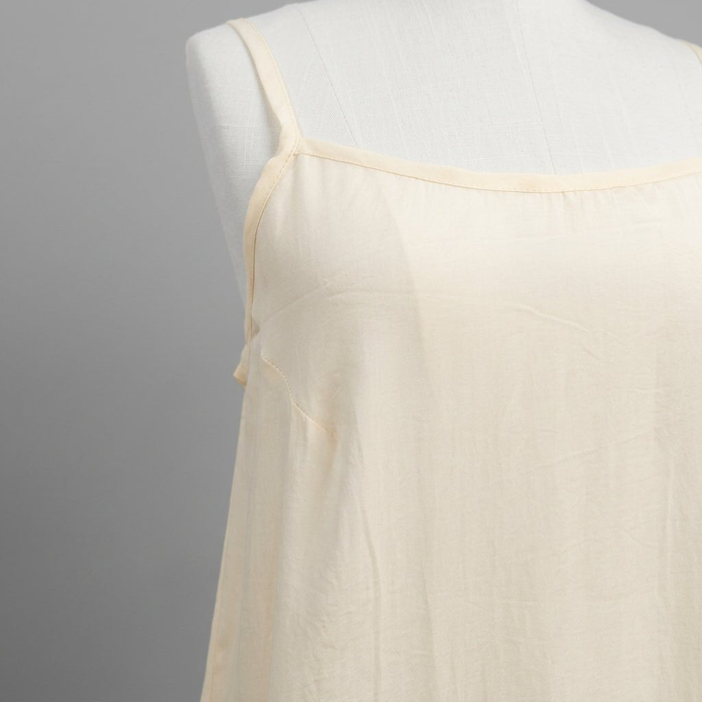 Tencel Nightie in Coconut Milk-Nightie-Jade and May Sleepwear
