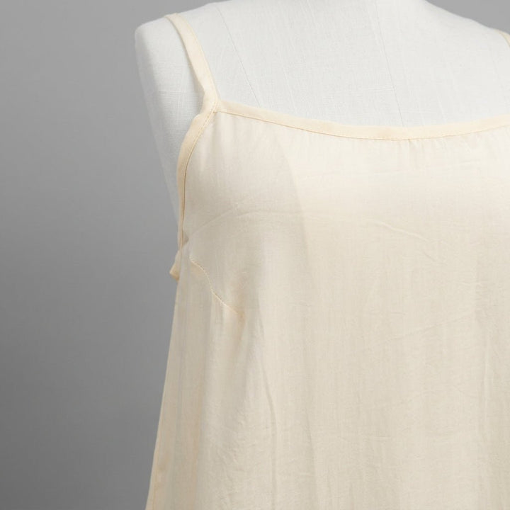 Tencel Nightie in Coconut Milk-Nightie-Jade and May Sleepwear