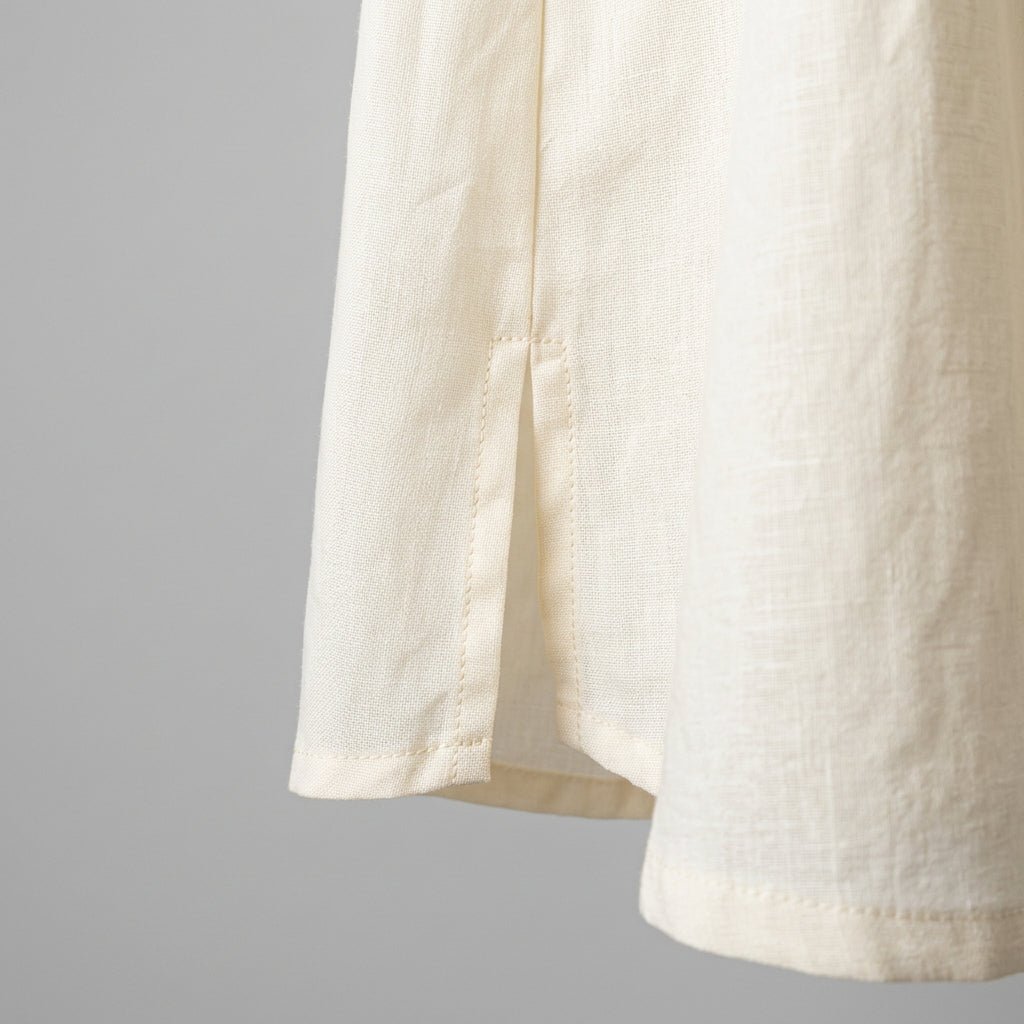 Tencel Nightie in Coconut Milk-Nightie-Jade and May Sleepwear