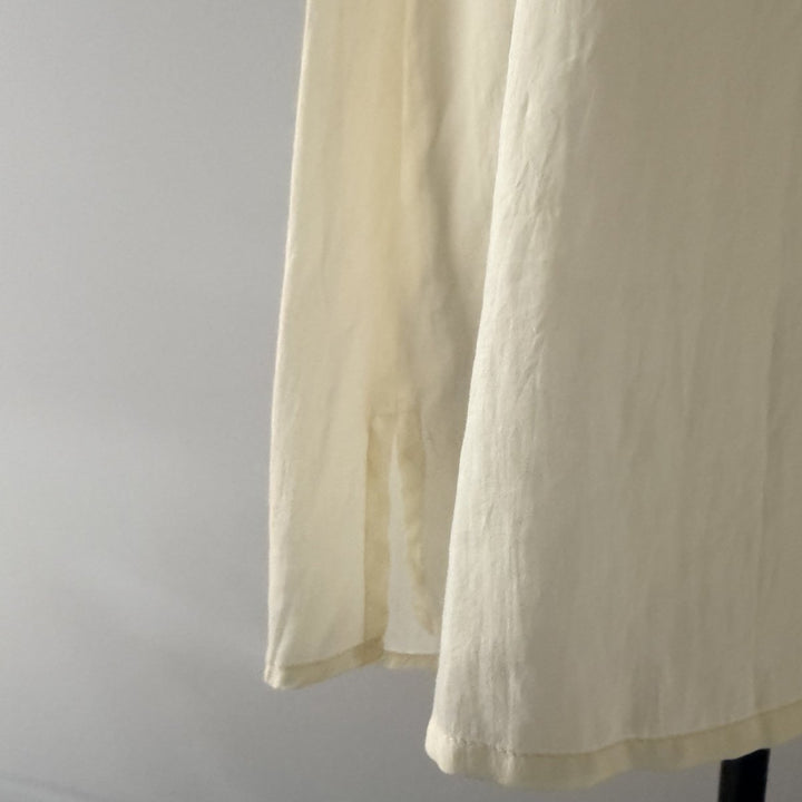Tencel Nightie in Coconut Milk-Nightie-Jade and May Sleepwear