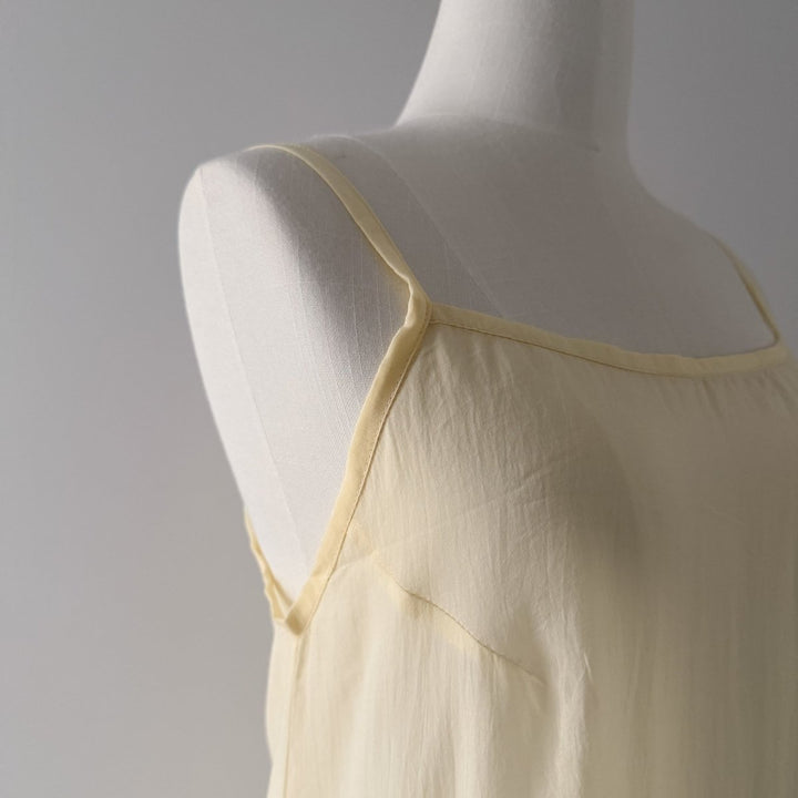 Tencel Nightie in Coconut Milk-Nightie-Jade and May Sleepwear