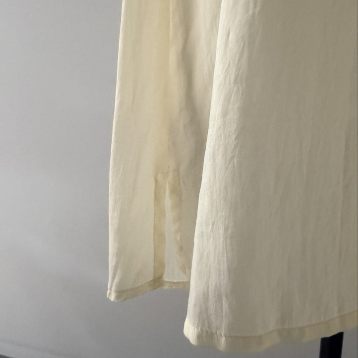 Tencel Nightie in Coconut Milk-Nightie-Jade and May Sleepwear