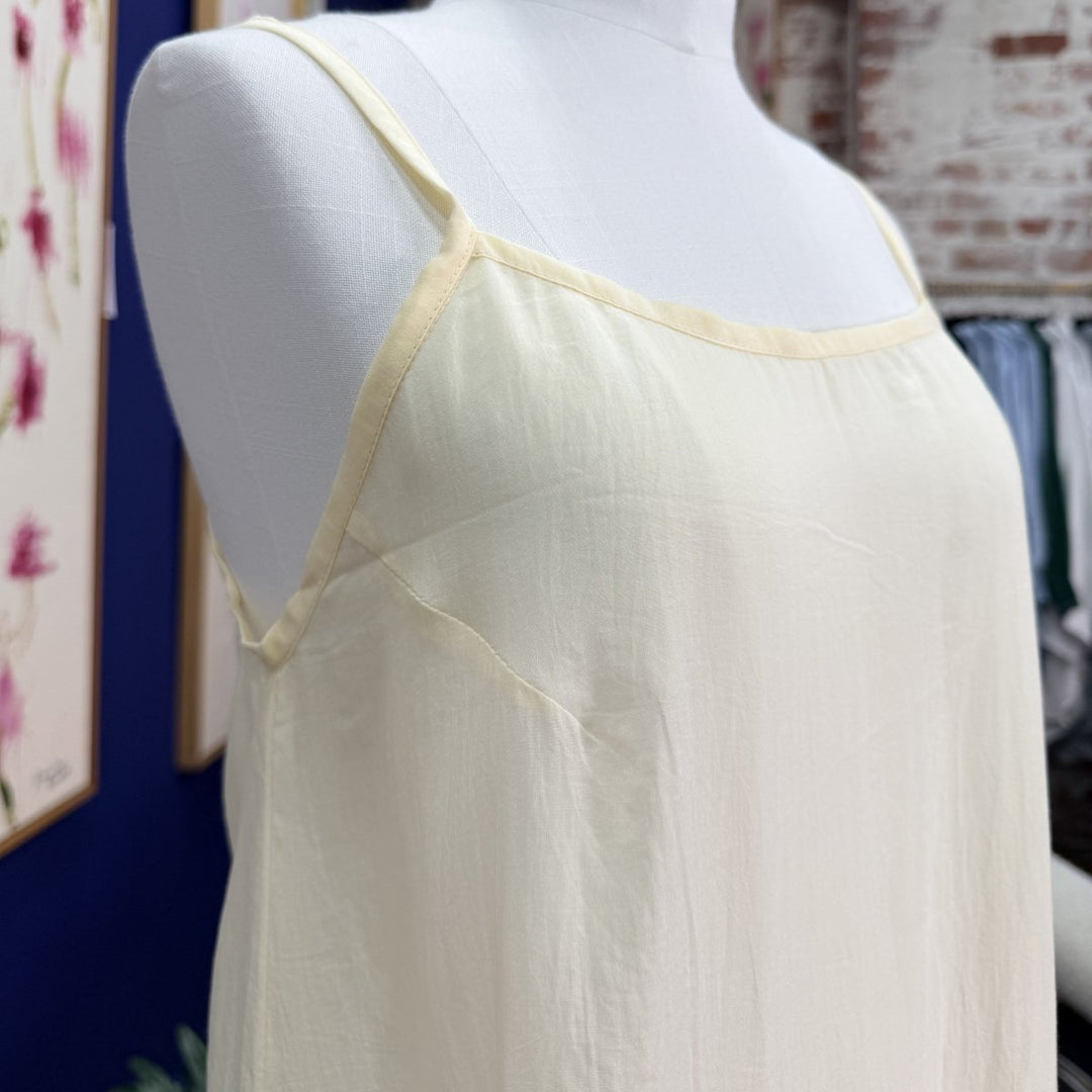 Tencel Nightie in Coconut Milk-Nightie-Jade and May Sleepwear