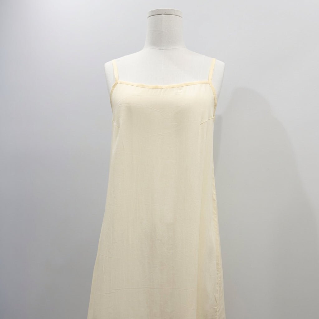 Tencel Nightie in Coconut Milk-Nightie-Jade and May Sleepwear
