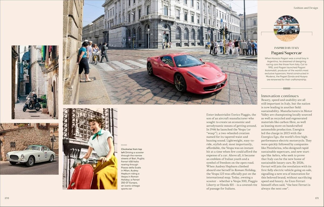 The Italian Way: Celebrate the Food, Culture, Art & Beauty - Book