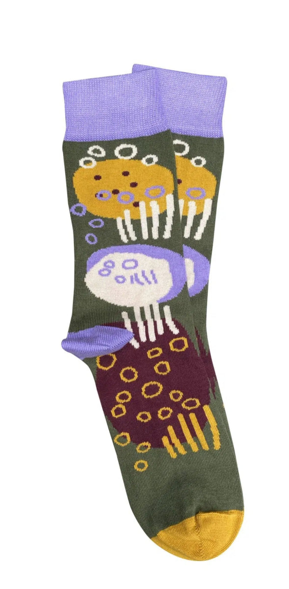 Tightology Cotton Socks - Abstract Socks-Tightology-Socks-Jade and May