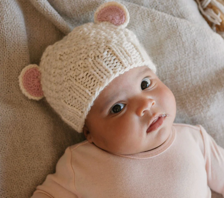 Acorn Kids | Bear Beanie in 3 Colours