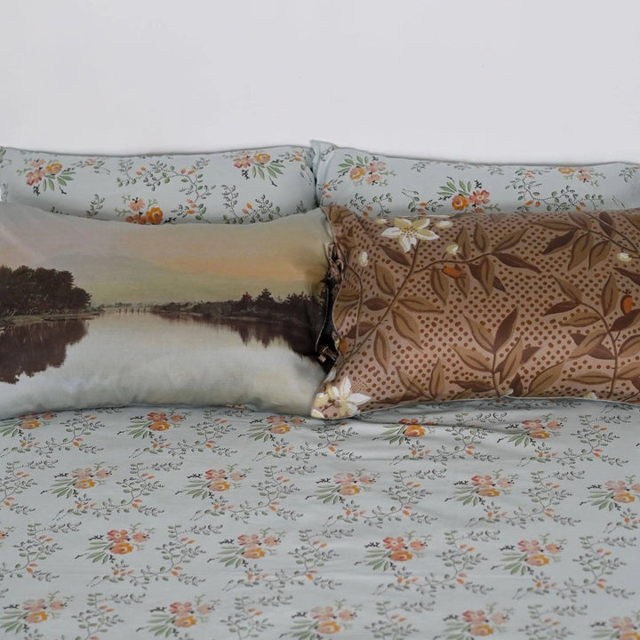View of Mt Fuji Organic Cotton Pillowcase Set | Lazybones Australia-Pillow Case-Lazybones Australia