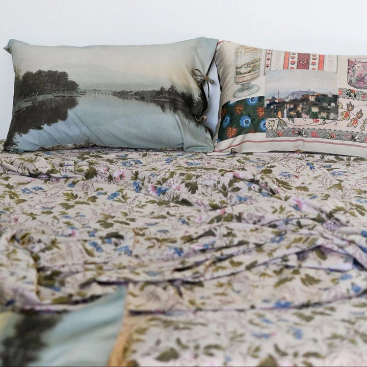 View of Mt Fuji Organic Cotton Pillowcase Set | Lazybones Australia-Pillow Case-Lazybones Australia