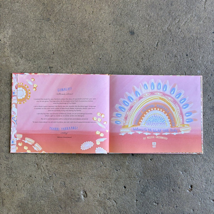 Welcome to the World Little Baby - A Baby Records Book-Kids Books-Book