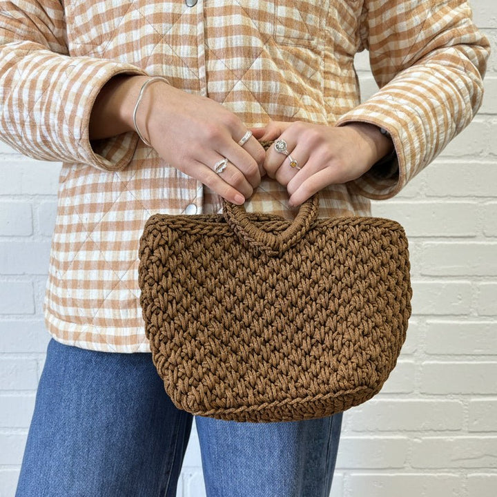 Woven Knit Handbag | Made in Morocco-Tote Bag-Jade and May Accessories