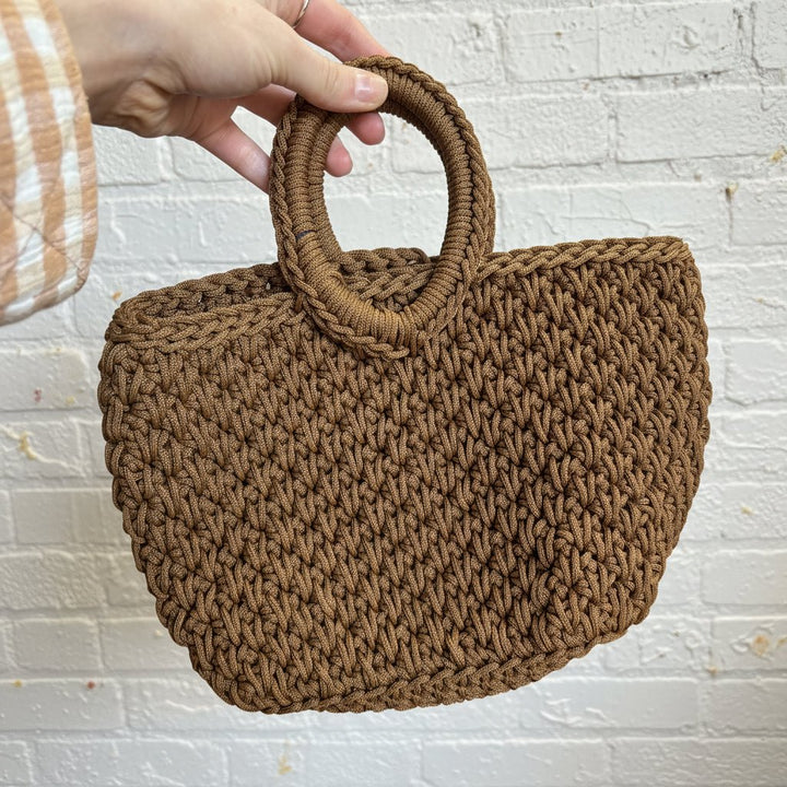 Woven Knit Handbag | Made in Morocco-Tote Bag-Jade and May Accessories