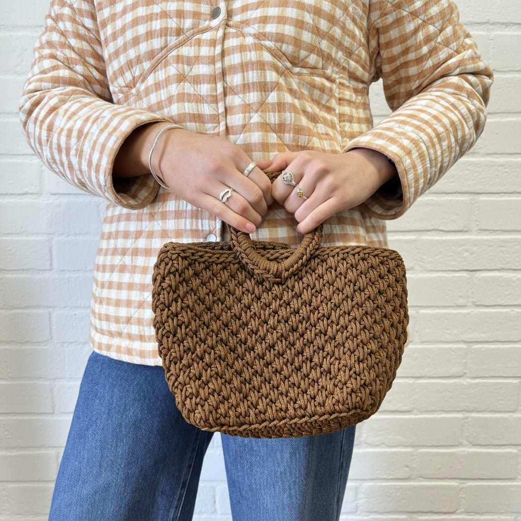 Woven Knit Handbag | Made in Morocco-Tote Bag-Jade and May Accessories