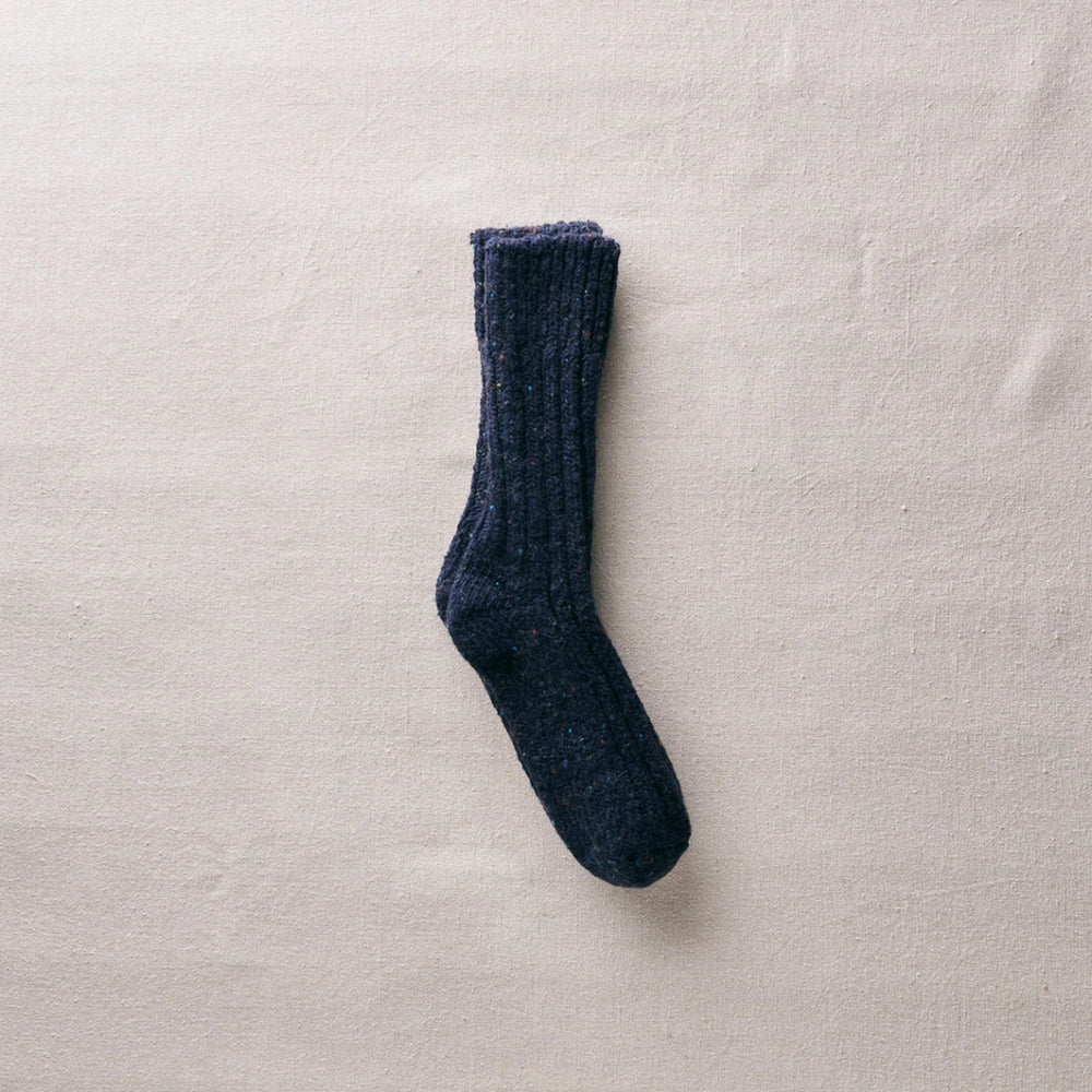 Yahae Recycled Wool Organic Cotton Low Gauge Socks - Socks