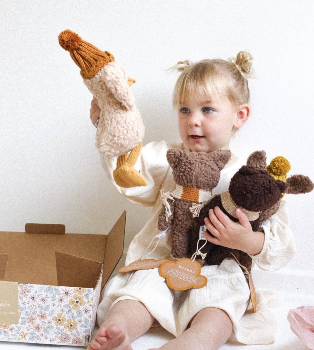 And The Little Dog Laughed | Petunia Duck-And The Little Dog Laughed-Soft Toy-Jade and May