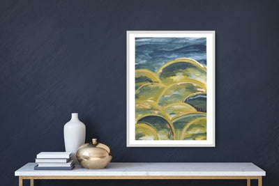 Blue Hills Series - Original Art | Kerrie Knuckey Art-Jade and May-Art-Jade and May