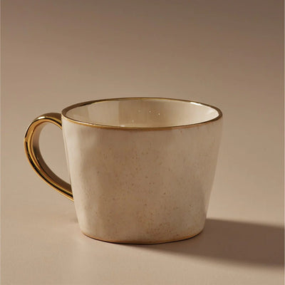 Ceramic Mug - Off White-Indigo Love-Mug-Jade and May