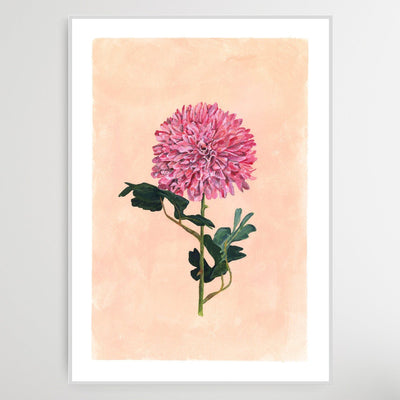 Chrysanthemum Print | Kerrie Knuckey Art-Kerrie Knuckey Art-Australian Art-Jade and May
