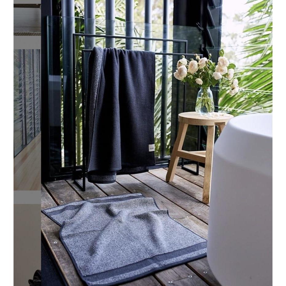 Cocoon Towel Range - Charcoal | Saarde-Saarde-Towels-Jade and May