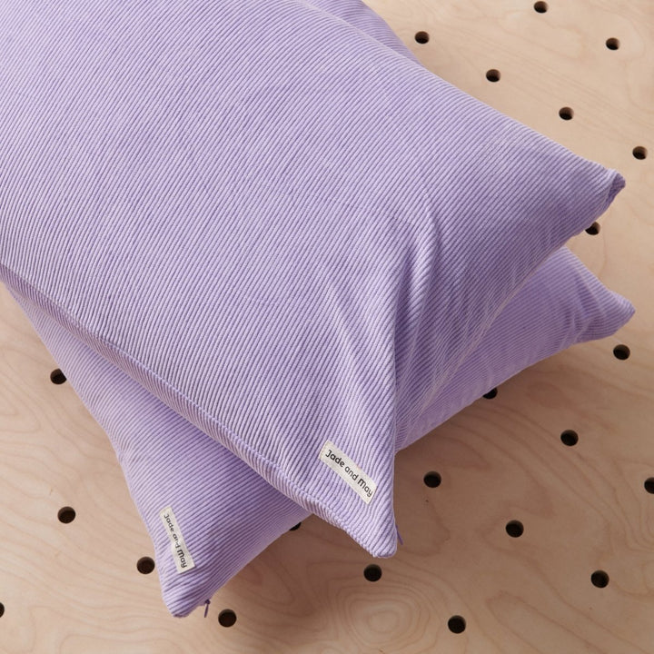 Colourful Cushion - Purple Cord-Jade and May-Cushion Cover-Jade and May