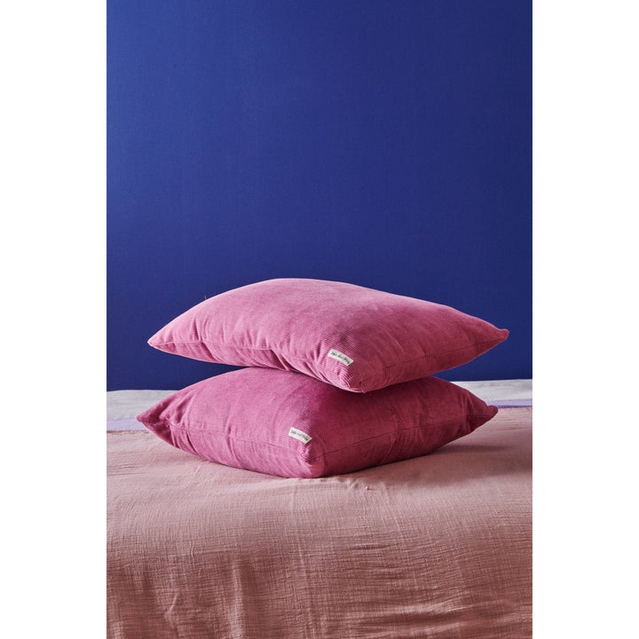 Colourful Cushion in Fuchsia Cord - Cushion Cover