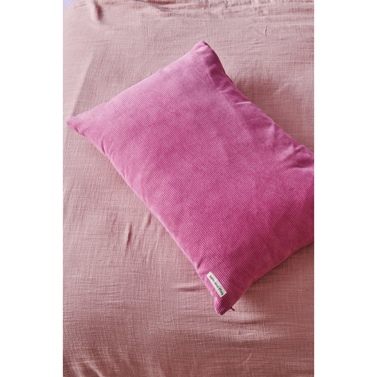 Cord Cushion in Fuchsia by Jade and May