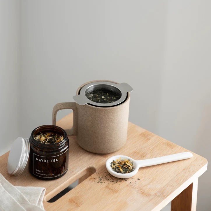 Digest Tea | Mayde Tea-Mayde Tea-Tea Infuser-Jade and May
