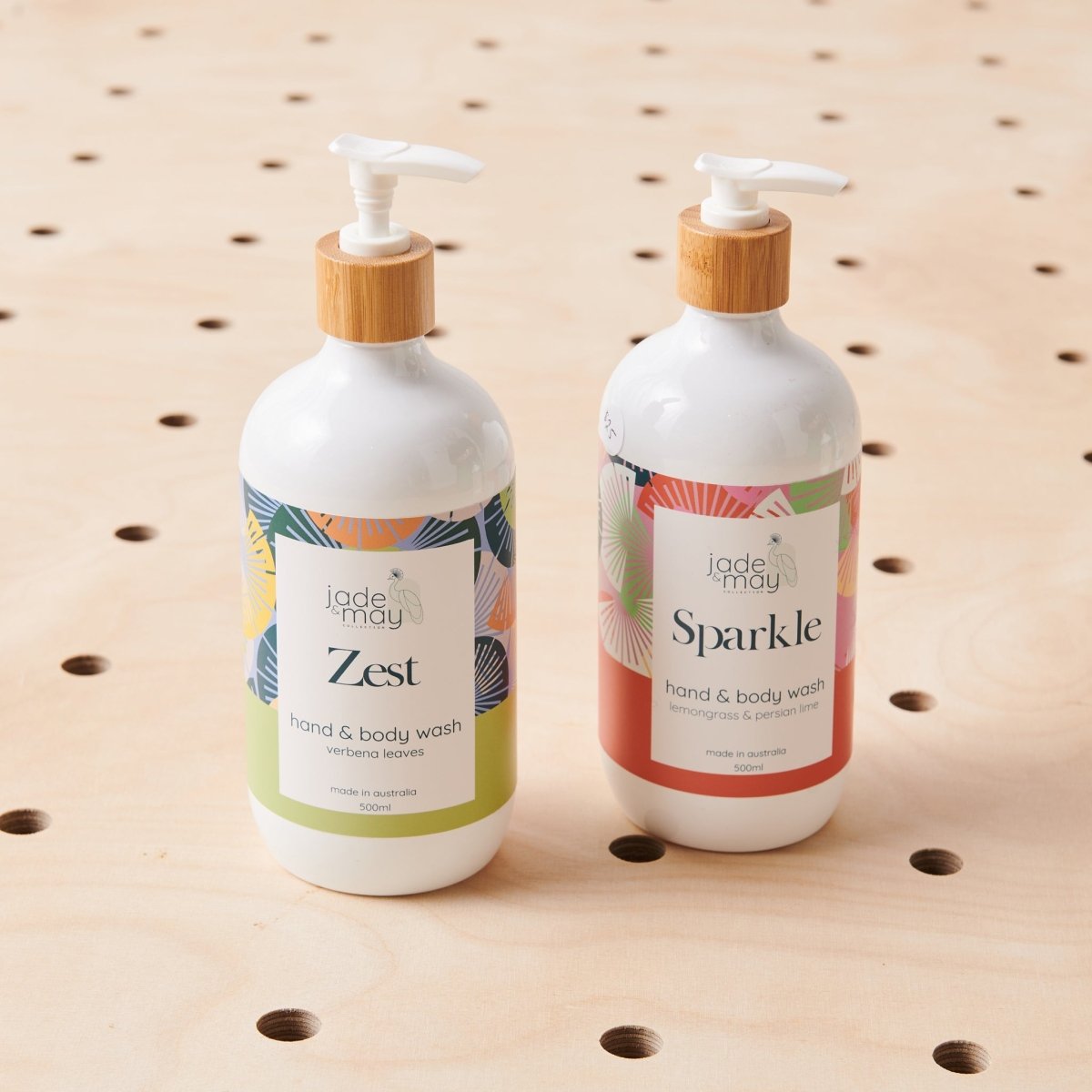 Hand and Body Wash - Sparkle | Lemongrass & Persian Lime-Jade and May-Bath & Body-Jade and May