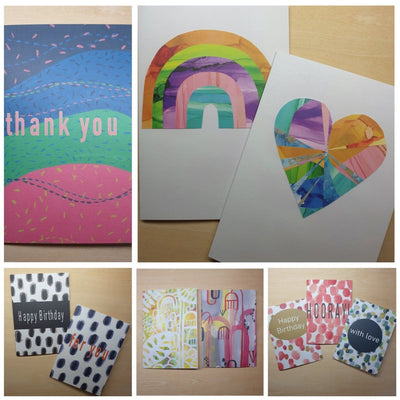 Hand painted greeting Card | Kerrie Knuckey Art-Kerrie Knuckey Art-Art-Jade and May
