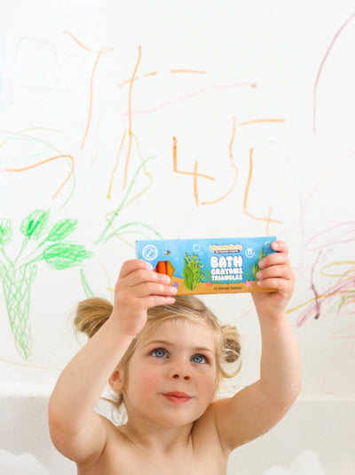 Honeysticks Bath Crayons - Triangles | Kids Bathtime-Honeysticks-Kids Art Supplies-Jade and May