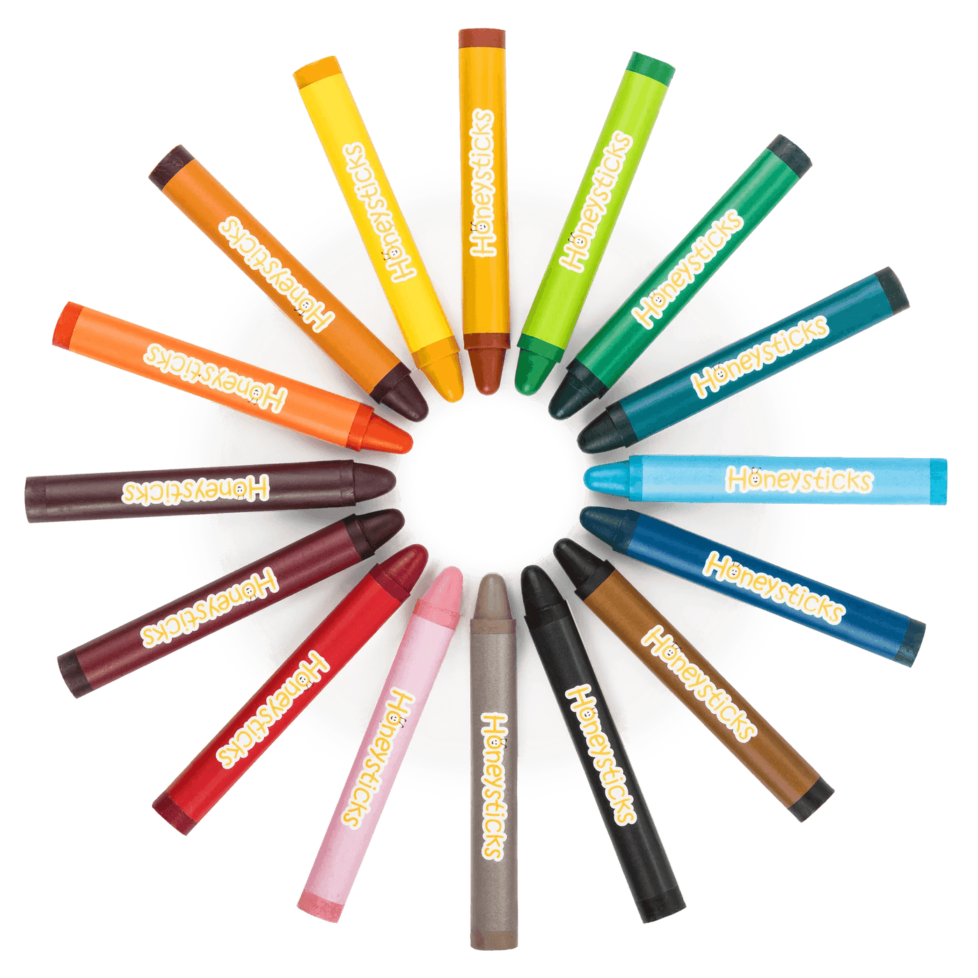 Honeysticks Jumbo Crayons | Beeswax Crayons-Honeysticks-Kids Art Supplies-Jade and May