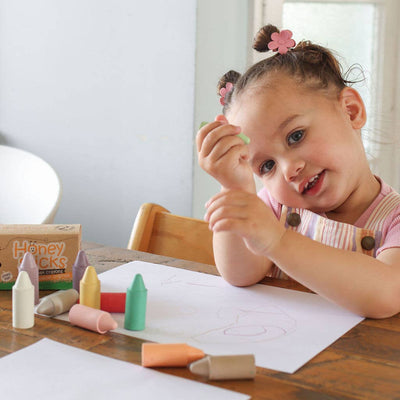 Honeysticks Original Crayons - Pastel | Kids Art Supplies-Honeysticks-Kids Art Supplies-Jade and May