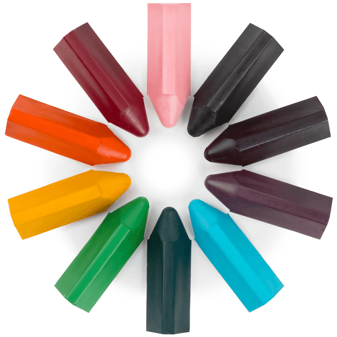 Honeysticks Triangle Crayons | Beeswax Crayons - Kids Art Supplies