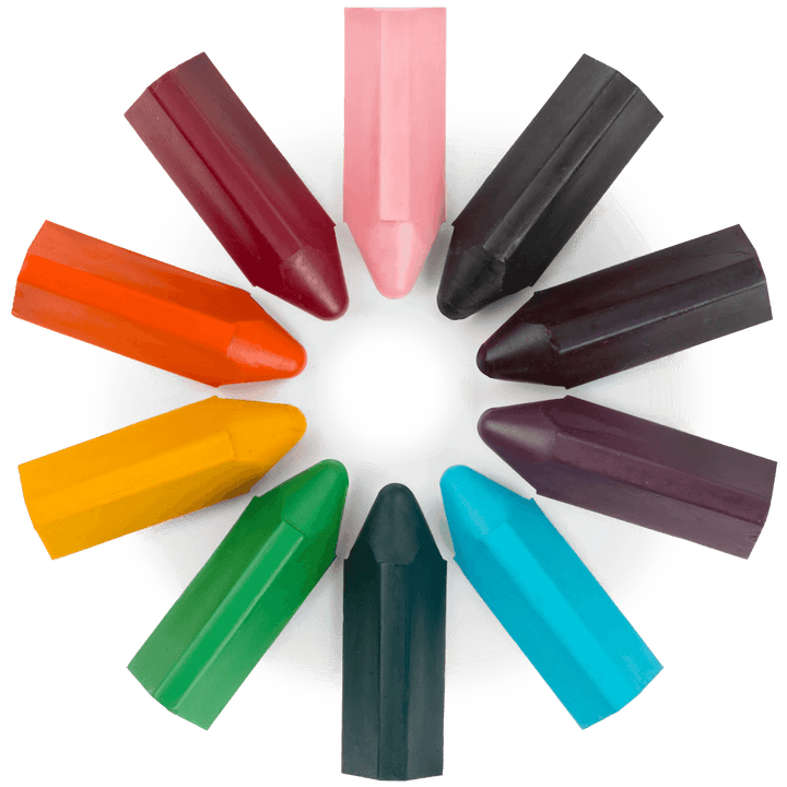 Honeysticks Triangle Crayons | Beeswax Crayons - Kids Art Supplies