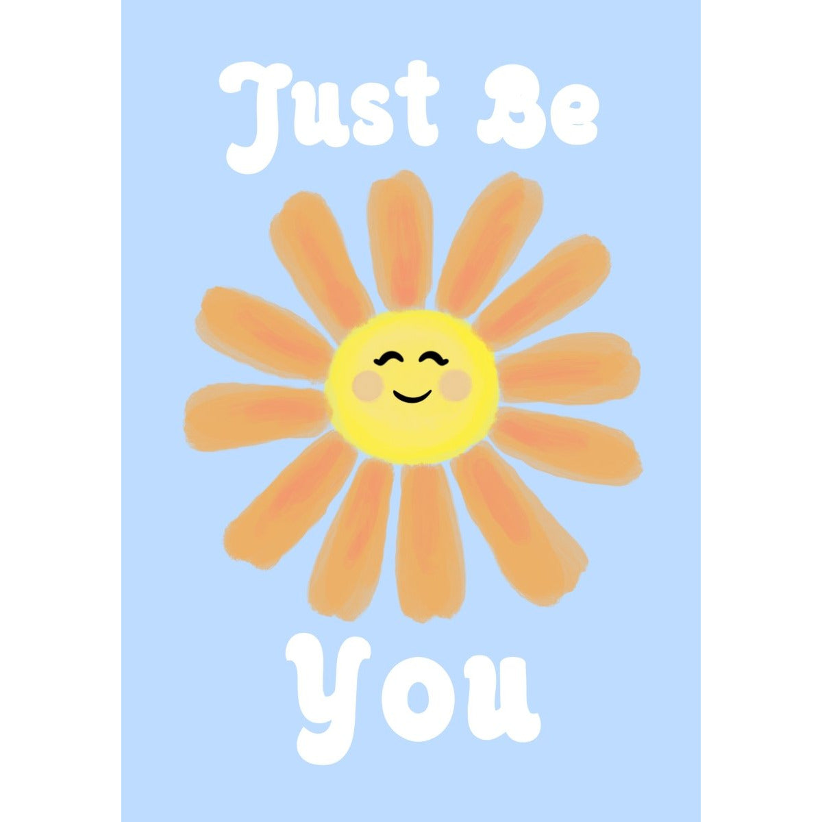 Just Be You - Print | Kerrie Knuckey Art-Kerrie Knuckey Art-Kids Art-Jade and May